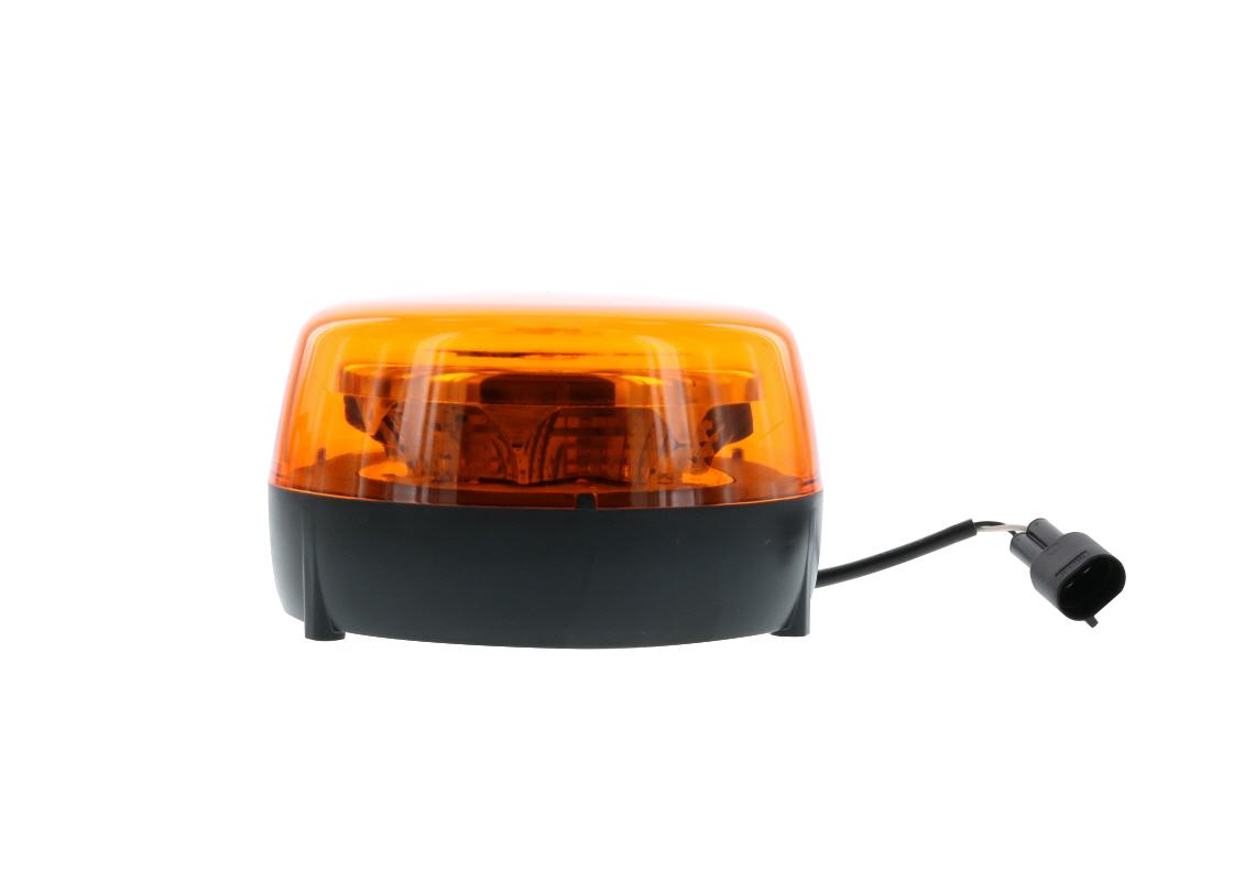 Gyrophare led ATLAS 3 vis lumière rotative ambre MAN